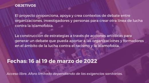 Jornadas de teatro y pedagogía contra la islamofobia en Barcelona