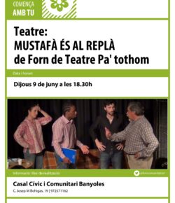 Teatro foro en Banyoles – La comunidad empieza contigo
